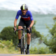 Dan Craven competing in the men's individual time trial in Rio.